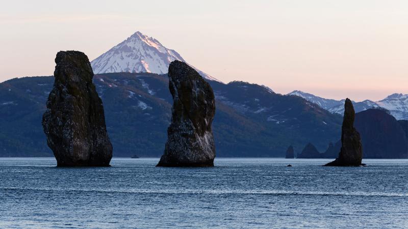 Осень на Камчатке: Тихий океан, вулканы и сивучи