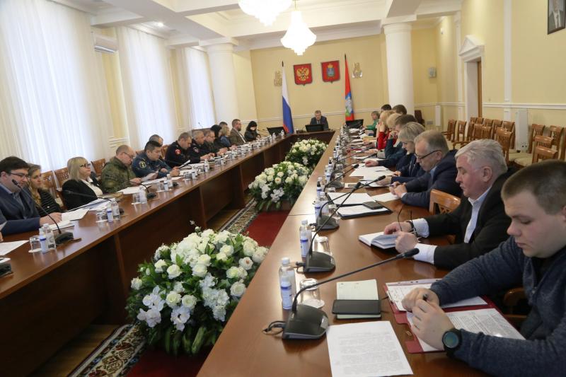 Орловские росгвардейцы приняли участие в заседании Антитеррористической комиссии