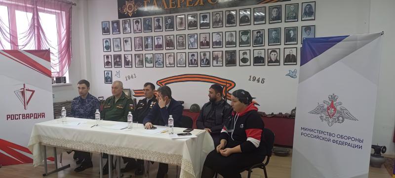 Росгвардейцы Ингушетии приняли участие патриотическом мероприятии