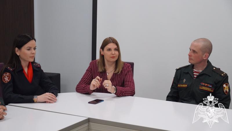 Сотрудники пресс-службы Управления Росгвардии по Саратовской области провели «круглый стол» с руководством «ГТРК Саратов»