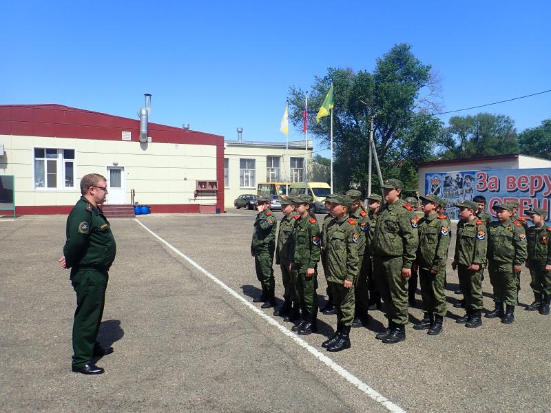 В Ставропольском крае военные следователи провели занятие для детей