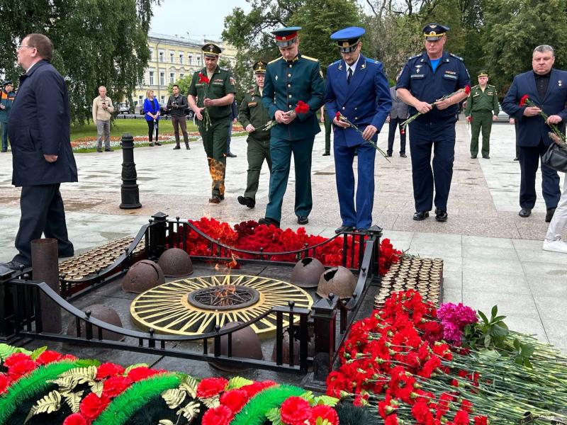 Военная прокуратура Ярославского гарнизона приняла участие в торжествах 22 июня 2023 года