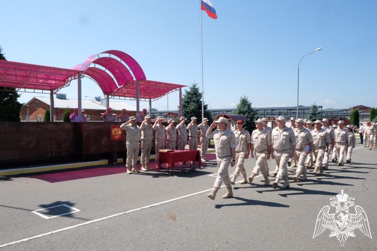 Назрановский полк Росгвардии отпраздновал 19-летие