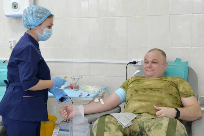 Росгвардейцы присоединились к всероссийской ведомственной донорской акции в Зауралье