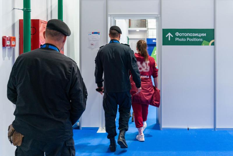 В Екатеринбурге Росгвардия обеспечила охрану порядка на турнире УрФО по спортивной аэробике