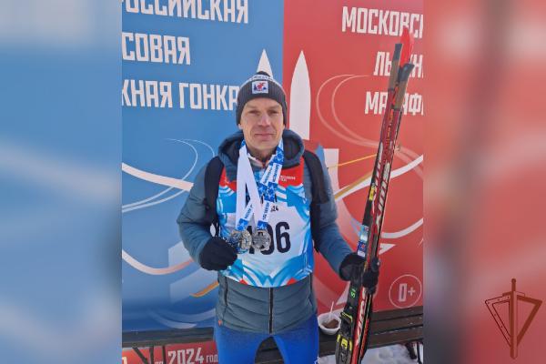 Офицер Росгвардии стал победителем «Лыжни России – 2024»