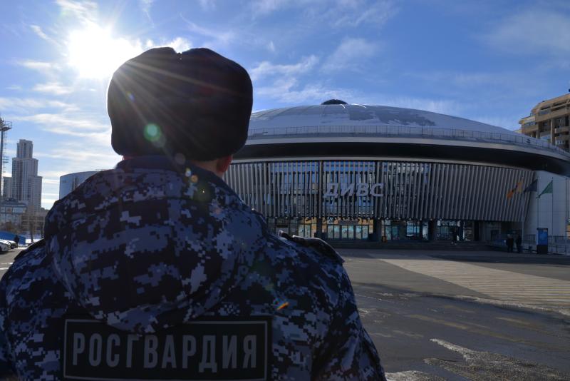 На Среднем Урале Росгвардия обеспечила охрану порядка на крупных спортивных мероприятиях