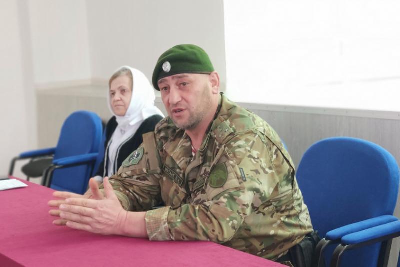 Чеченский росгвардеец: «Правильный выбор Президента РФ определит будущее подрастающего поколения»