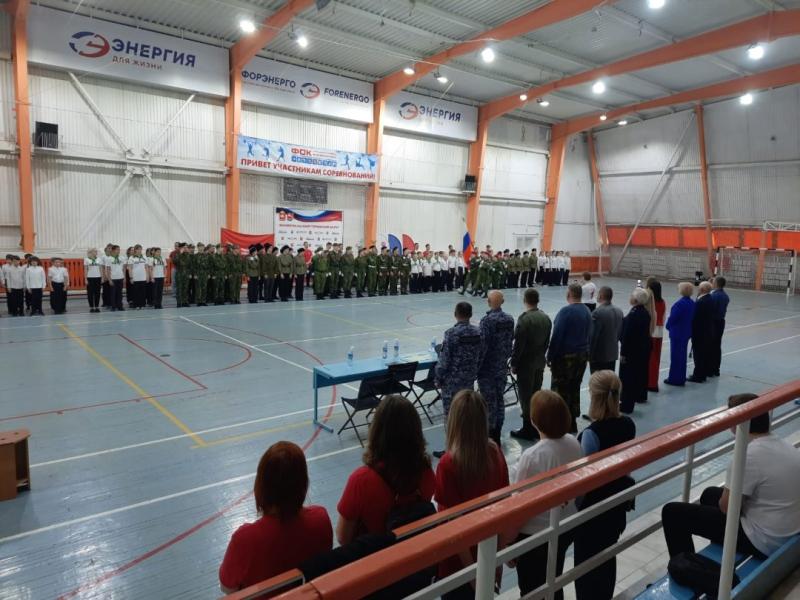 Росгвардейцы приняли участие в военно-патриотической игре «Зарница 2.0»