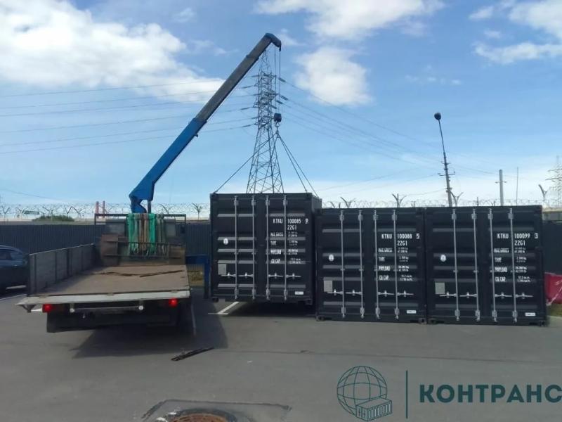 Морской контейнер купить с доставкой СПб