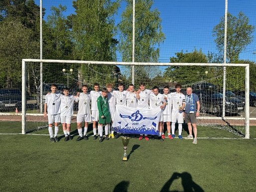Футболисты ФК «Динамо Пушкино» заняли второе место в межрегиональном турнире Laffy Cup 2024