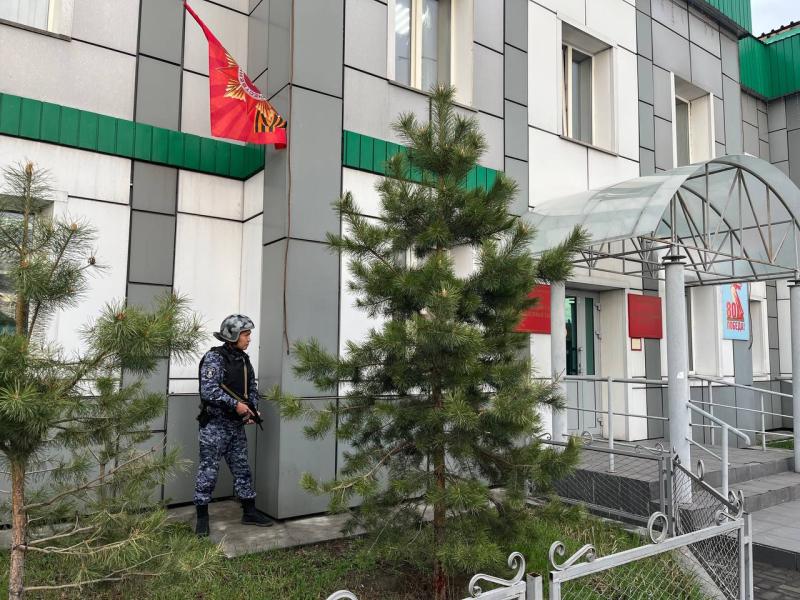 Росгвардейцы обеспечили безопасность охраняемого объекта во время тренировочных занятий