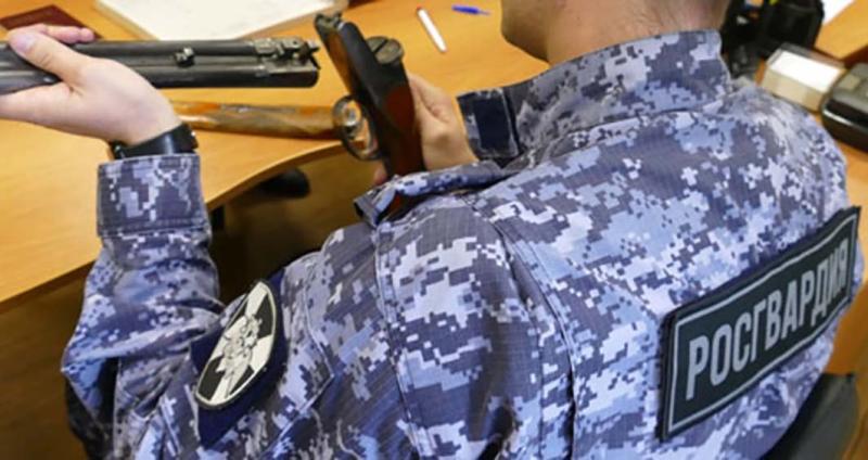 В течение месяца сотрудники Росгвардии в Орле изъяли у недобросовестных владельцев 29 единиц оружия