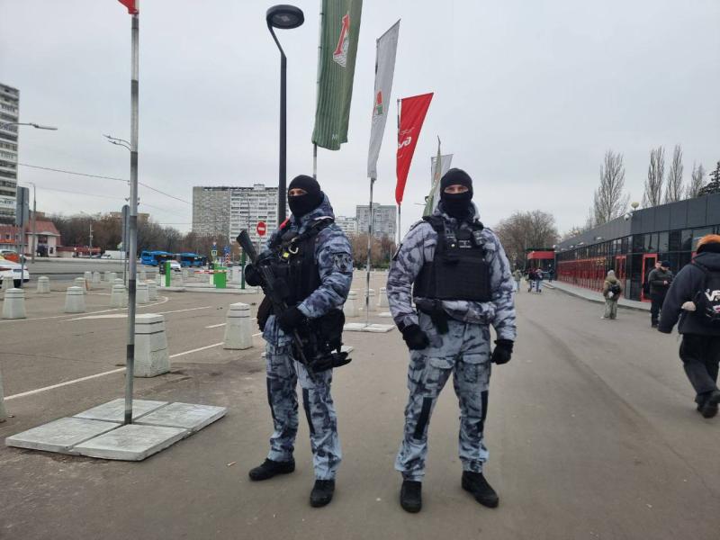 В Москве росгвардейцы обеспечили безопасность спортивных матчей
