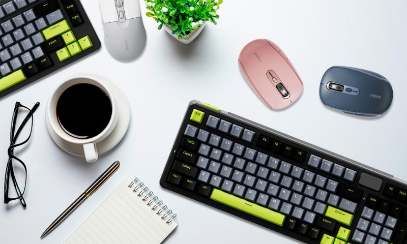 Новые мыши и подставки Rapoo уже в продаже
